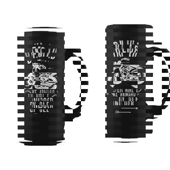 Biker Dad Motorcycle Motorbike Dad Chopper Coffee Mug - Thegiftio