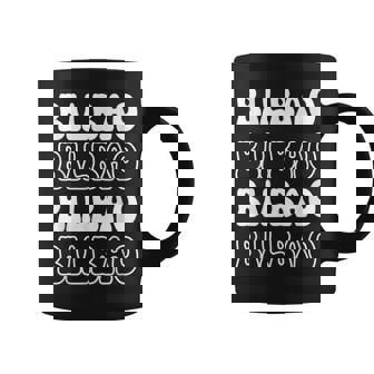 Bilbao España Groovy City Recuerdo Deacaciones Taza de café - Regaloses