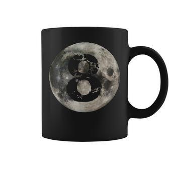 Billard À 8 Boules Joueur De Billard Pleine Lune Tasse - Cadeauxyz