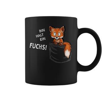 Bin Halt Ein Fuchs Gewitztes Fuchs In Meiner Tasche German Langu Tassen - Geschenkecke