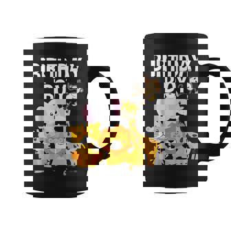 Birthday Boy Zoo Safari Jungle Animals Birthday Party Tazze - Novitaregali