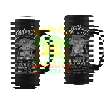 Birthday Crew Jamaica 2024 Party Vacation Trip Matching Coffee Mug | Seseable CA