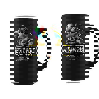 Birthday Squad Kaiju Birthday Party Monster Lover Coffee Mug - Monsterry