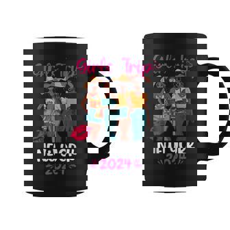 Black Girls Trip New York 2024 Vacation Matching Coffee Mug - Thegiftio UK