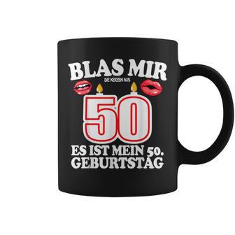 Blas Mir Die Kerzen Aus 50Th Birthday Man Tassen - Geschenkecke