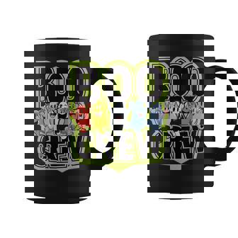 Boo Crew Ghost Group Graphic Print Coffee Mug - Monsterry