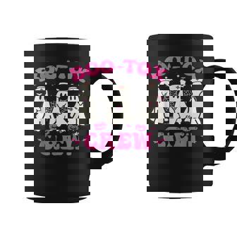 Boo-Tox Crew Nurse Injector Botox Halloween Graphic Print Coffee Mug - Monsterry