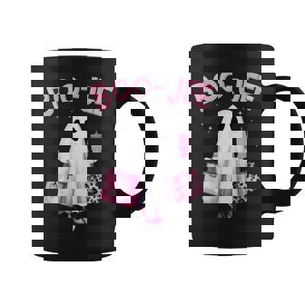 Boujee Boo Jee Spooky Ghost Halloween Girls Coffee Mug | Mazezy