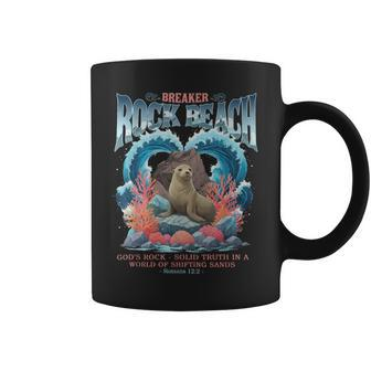 Breaker Rock Beach Vbs 2024 God's Rock Solid Truth Christian Coffee Mug - Monsterry AU