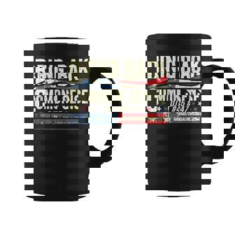 Bring Back Common Sense Trump 45 47 Vintage For Women Coffee Mug - Monsterry