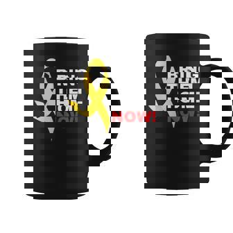 Bring Them Home Now Yellow Ribbon Israel Coffee Mug - Thegiftio UK