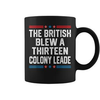 The British Blew A 13 Colony Lead Coffee Mug - Monsterry