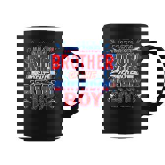 Brother Of The Birthday Boy Costume Spider Web Birthday Coffee Mug - Thegiftio UK