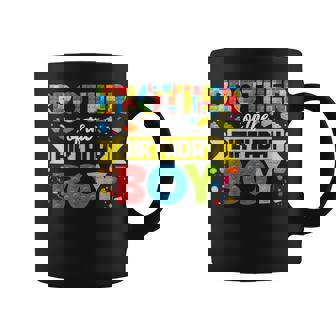 Brother Of The Birthday Boy Master Builder Building Blocks Coffee Mug | Seseable UK