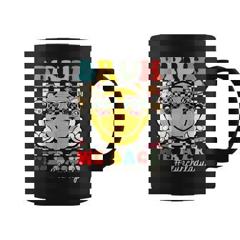 Bruh We Back Lunch Lady Of School Back To School Coffee Mug - Seseable