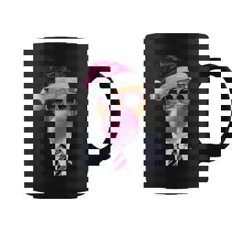 Bubblegum Trump Blowing Bubble Gum Christmas Pink Trump Coffee Mug - Monsterry