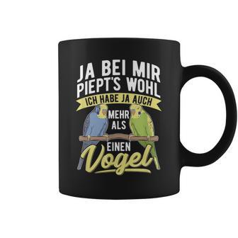 Budgie Ja Bei Mir Piept's Bird Tassen - Geschenkecke