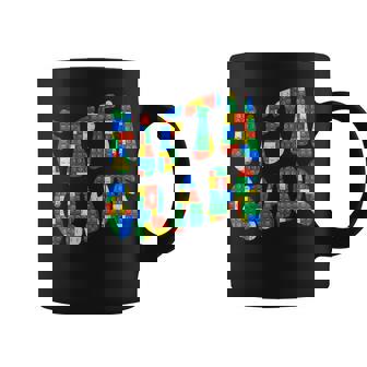 Building Bricks Fifth Grade 5 Boys Teacher Master Builder Coffee Mug - Thegiftio UK
