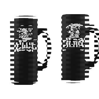 Bulldogs Mascot Back To School Team Spirit Coffee Mug | Seseable UK