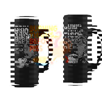 Burning Thighs Before Pies Turkey Trot Costume Coffee Mug - Thegiftio UK