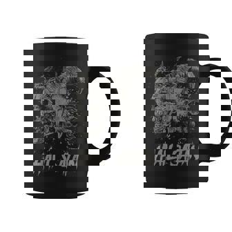 Cabezas De Esqueleto De Heavy Metal Taza de café - Regaloses