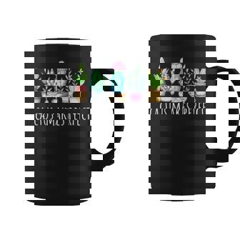 Cactus Makes Perfect Succulents Practice Gym Workout Cardio Coffee Mug - Monsterry