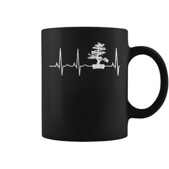 Camisa Bonsai Heartbeat Regalo Para Los Amantes Del Bonsái Taza de café - Regaloses