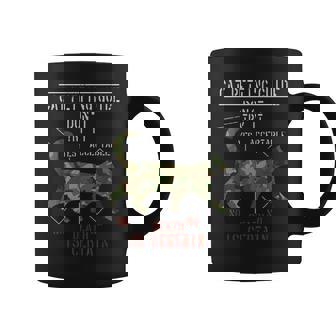 Camo Cat Petting Guide Funny Graphic Print Coffee Mug - Monsterry