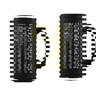 Camo Dad American Flag Camouflage Girl Dad Est 2024 Of Girls Coffee Mug - Monsterry
