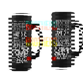 Camper Boys Camping Brothers Don't Let Brothers Camp Alone Coffee Mug - Thegiftio UK