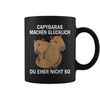 Capybaras Machen Glücklich Du Eher Nicht So Wasserschwein Tassen - Geschenkecke