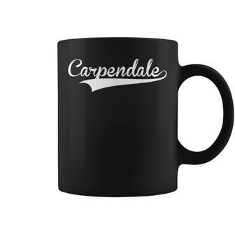 Carpendale Baseballintage Retro Font Tassen - Geschenkecke