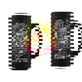 Carroty Kid Retro Karate Vegetable Pun Coffee Mug - Thegiftio