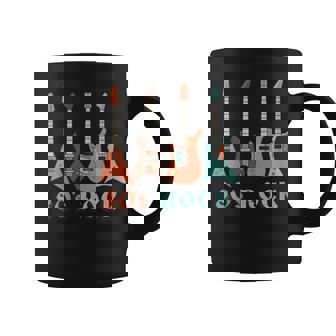 Cassette De Guitare Rock Band Années 80Intage 80S Cadeaux Tasse - Cadeauxyz