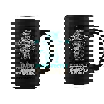 Cat In A Gym Bodybuilder Cat Lifting Weights Tank Top Graphic Print Coffee Mug - Monsterry