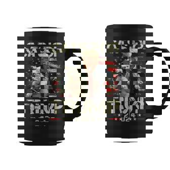 Cats For Trump 2024 Vote For Trump Cats 2024 Coffee Mug | Mazezy
