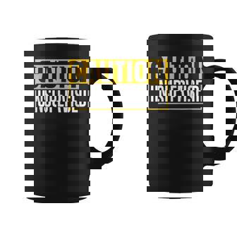 Caution Unsupervised Sayings Sarcasm Sarcastic Coffee Mug - Thegiftio UK