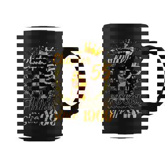 Chapter 55 Fabulous Since 1969 55Th Birthday Melanin Coffee Mug - Seseable