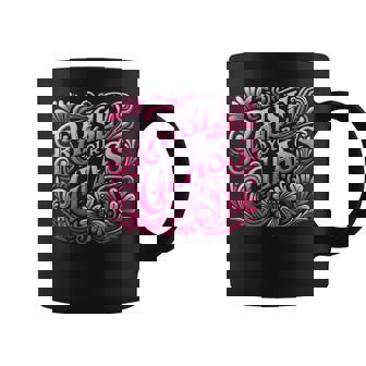Cheers Retro Party Time Raise Your Glass Pink Party Coffee Mug - Monsterry