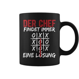 Chef Finding Immer Eine Lösung Chef Tassen - Geschenkecke