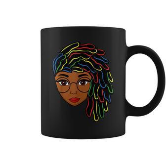 Cheveux Naturels Forts Noir Beau Cadeau Afro Tasse - Cadeauxyz