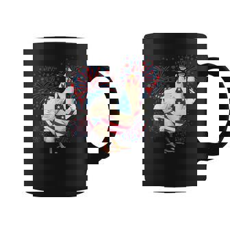 Chicken 4Th Of July Us Flag Patriotic Independence Day Coffee Mug | Mazezy
