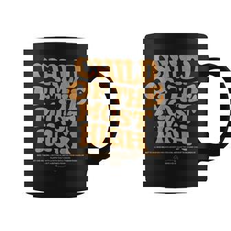 Child Of The Most High Child Of God Christian Word On Back Coffee Mug - Thegiftio UK