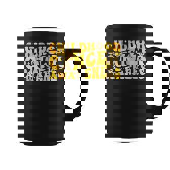 Childhood Cancer Awareness Rainbow Awareness Ribbon Coffee Mug - Seseable