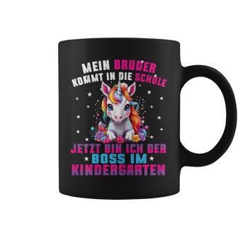 Children's My Brother Comes In Die Schule Boss Im Kindergarten Tassen - Seseable