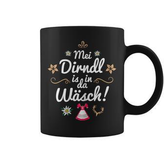 Children's Mei Dirndl Is In Da Wäsch Girl's Slogan Madl Bayern Tassen - Geschenkecke