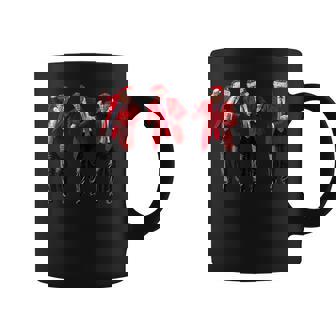 Christmas Donald Trump President 2024 Dancing Santa Coffee Mug | Mazezy