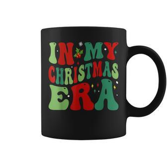 In My Christmas Era Groovy Christmas Holiday Xmas Coffee Mug - Monsterry