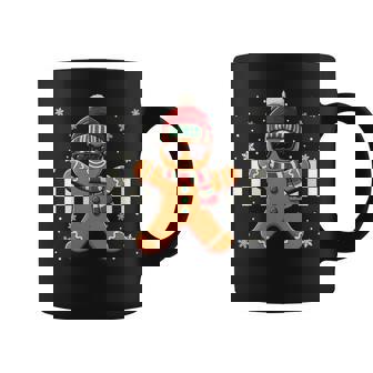 Christmas Pajamas Gingerbread Ginger Christmas Cookie Coffee Mug | Mazezy