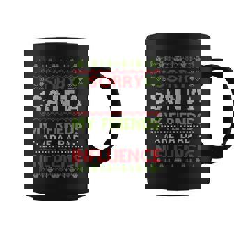 Christmas Santa Friends Ugly Christmas Sweater Coffee Mug | Seseable UK